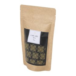 Sachet de thé vert personnalisé en feuilles 40 gr fabriqué en Europe