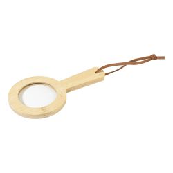 Loupe en bambou personnalisée avec grossissement x 3
