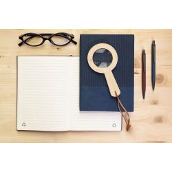 Loupe en bambou personnalisée avec grossissement x 3