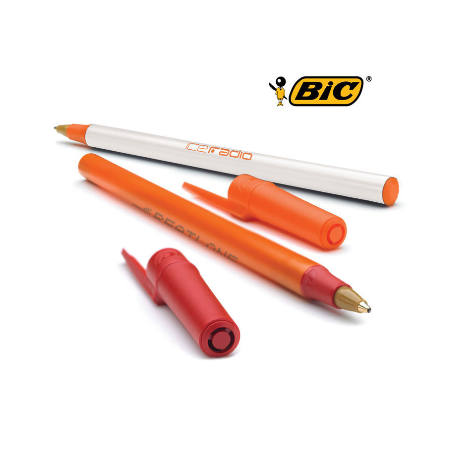 Stylo publicitaire personnalisé express BIC Round Stic