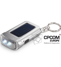 Lampe solaire personnalisable porte-clefs Ringal