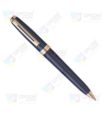 Stylo Sheaffer publicitaire Prelude Brushed Chrome Gold