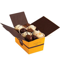 Assortiment personnalisé de pralines avec crème fraîche