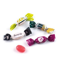 Bonbons publicitaires papillotes