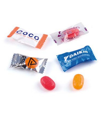 Bonbons publicitaires flow pack