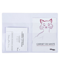 Pochette santé publicitaire pour animaux