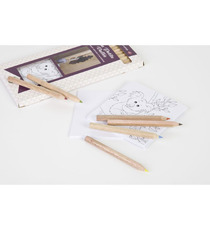 Kit de coloriage personnalisable 12 crayons de couleurs