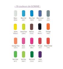 Kit crayon vernis pantone et marque page personnalisable