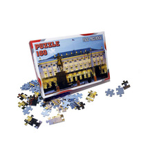 Puzzle publicitaire sur mesure en boite