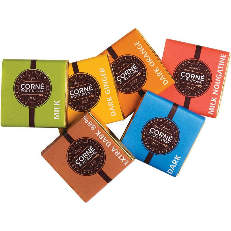 Boite de chocolat personnalisé de 40 Napolitains Europe