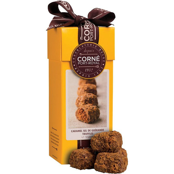 Coffret chocolat publicitaire Truffes Caramel et sel de Guérande