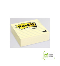 Bloc de notes adhésives Post-it® publicitaire 3M Bloc Droit 100x100 mm