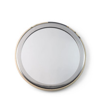 Miroir de poche publicitaire Quadri rond