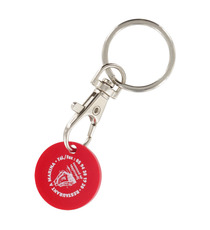 Porte clés jeton caddie key-ring