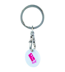 Porte clés jeton caddie key-ring