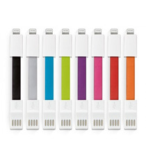 Câble publicitaire quadri de charge micro USB dual