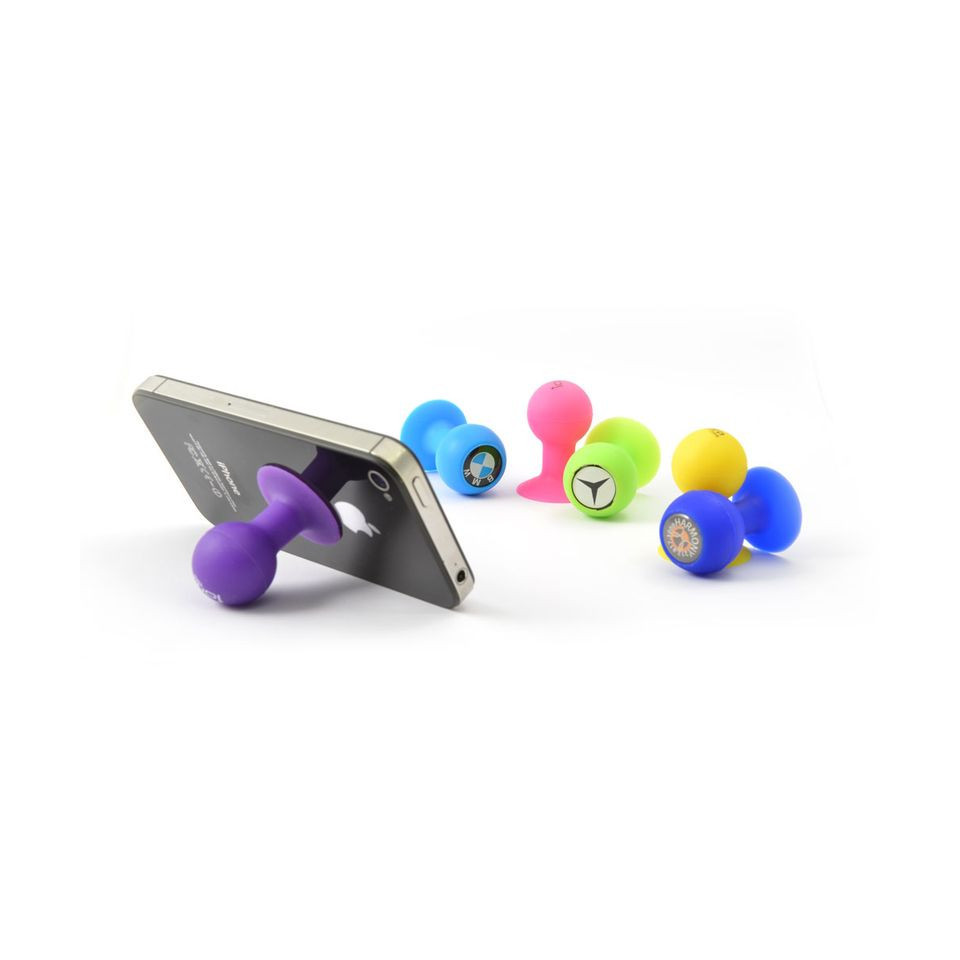 Support de smartphone ventouse publicitaire Silicone