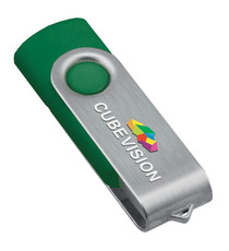 Clés USB publicitaire express Twister