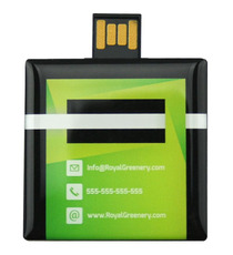 Clé USB personnalisée express Shape Push&Pull