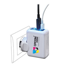 Chargeur secteur multiprises USB personnalisable express