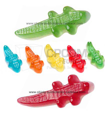 Bonbons publicitaires personnalisés Haribo Crocodiles