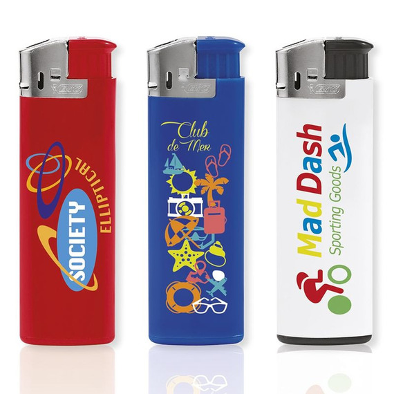 Briquet publicitaire express BIC Chrome Hood J38