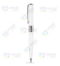 Parure personnalisée stylo et roller White Line
