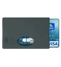 Protège carte bleue anti RFID personnalisé personnalisation nominative