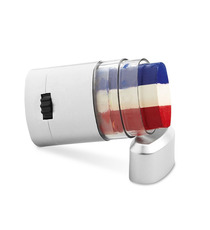 Maquillage supporter drapeau personnalisable Werel