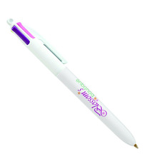 Stylo publicitaire BIC 4 couleurs fashion