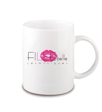 Mug publicitaire personnalisé en couleurs photo PICS ONE