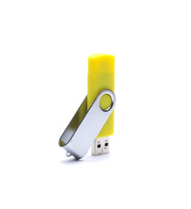 Clé USB personnalisable rotative double prise on the go