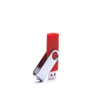 Clé USB personnalisable rotative double prise on the go