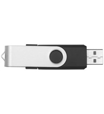 Clé USB personnalisable rotative double prise on the go