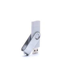 Clé USB personnalisable rotative double prise on the go