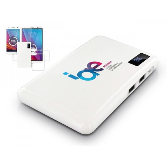 Batterie USB personnalisée quadri double sortie Li-Po 8000mAh Batterie USB personnalisée quadri double sortie Li-Po 8000mAh
