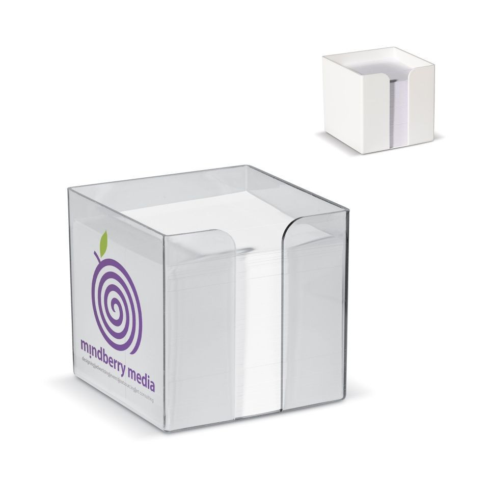 Boite cube papier carrée avec papier personnalisable