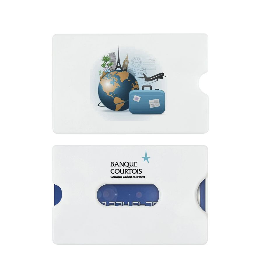 Etui rigide personnalisé carte vitale ou crédit
