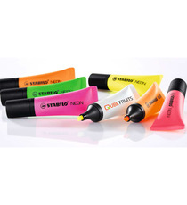 Stabilo personnalisé Neon Basic Set de 4