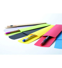 Etui en papier pour 1 ou 2 crayons publicitaires