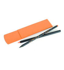 Etui en papier pour 1 ou 2 crayons publicitaires