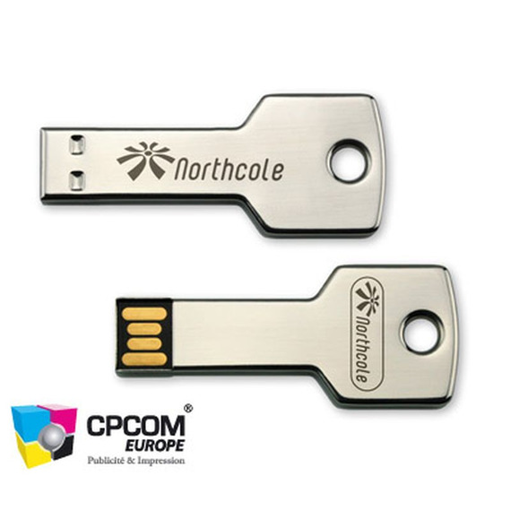 Clé USB express trombone personnalisée - Impression rapide et pas cher