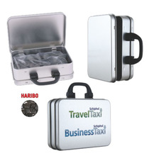 Boîte de réglisse Haribo valise personnalisée