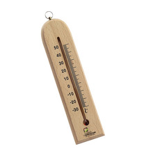 Thermomètre personnalisé en bois