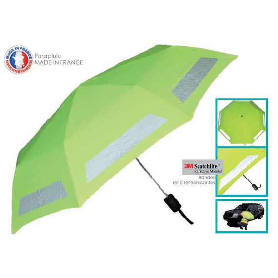 Parapluie publicitaire Made in France pratissimo Raintop sécurité