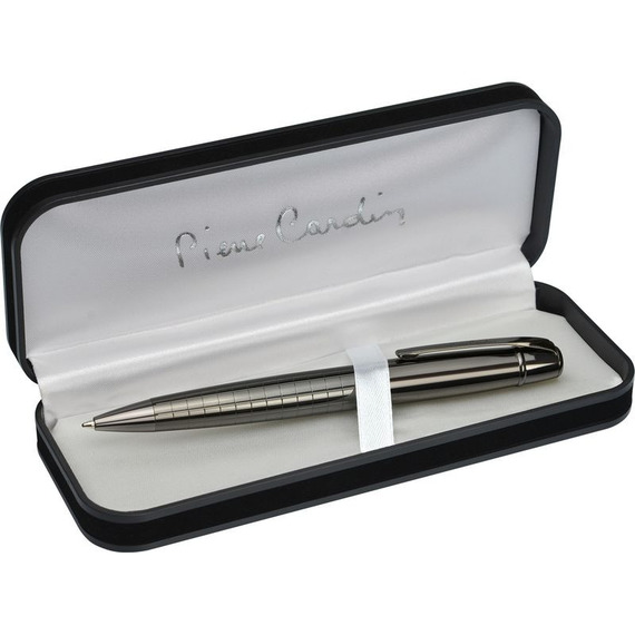 Stylo Bille Pierre Cardin Argenté + Recharge - Occasion En Excellent état - Élégant Et Fonctionnel