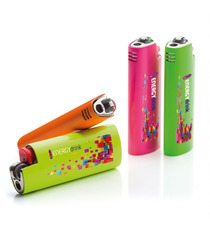 Coque briquet publicitaire BIC® express Styl'it Luxury Lighter Case britePix™