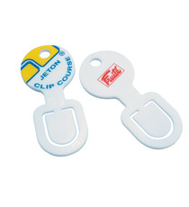 Jeton caddie Clip Course en plastique fab. Française GO07-13JCP01