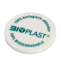 Jeton caddie personnalisé écologique bioplastique