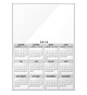 Magnet calendrier personnalisable express